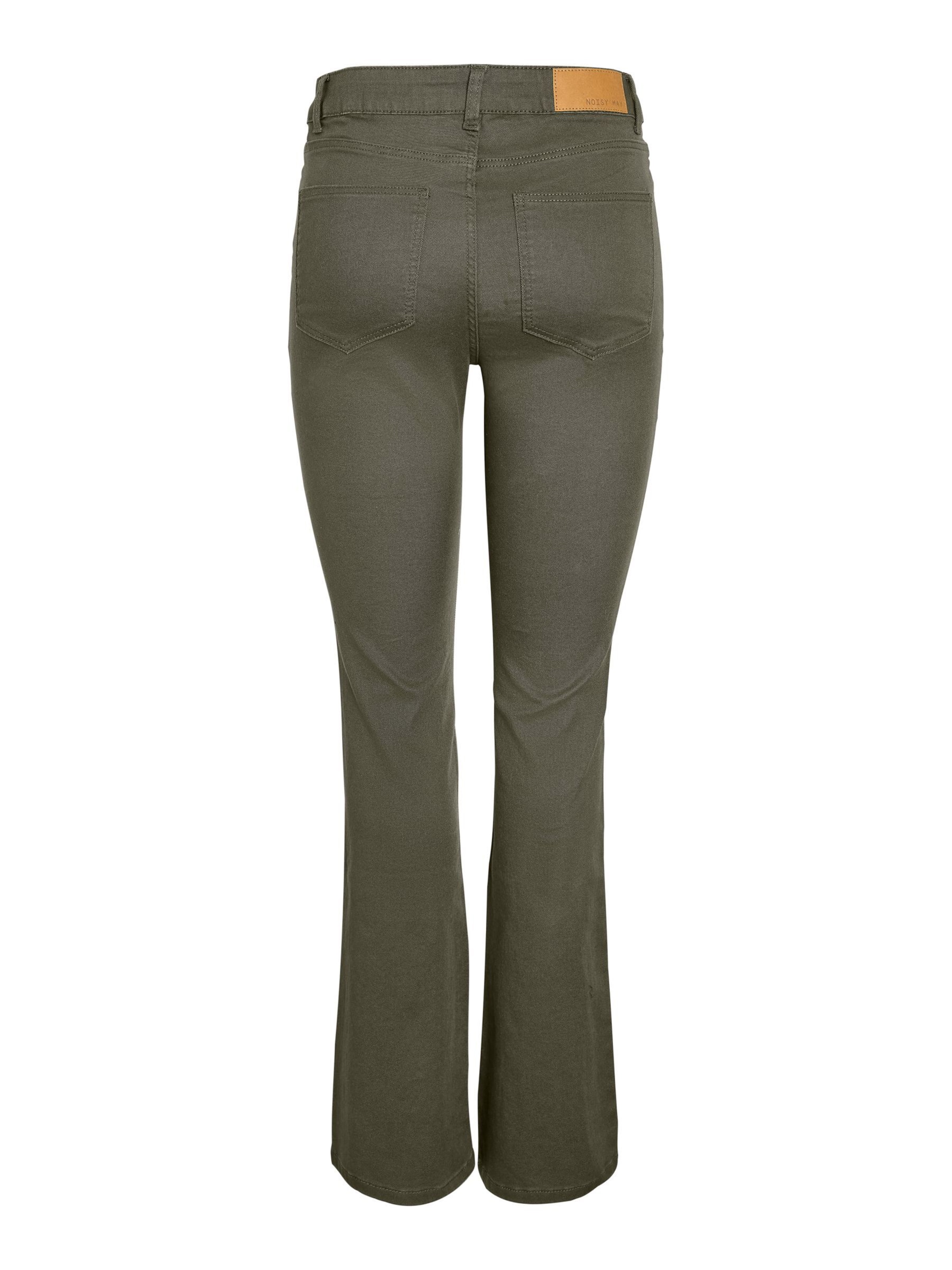 Noisy may regular Jeans 'SALLIE' i grøn