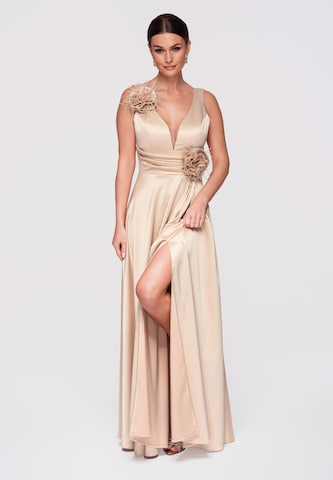Ombre Evening dress in Gold