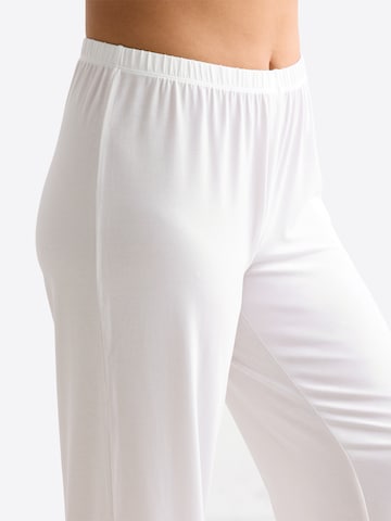 Pantalon de pyjama ' LIGHT TOUCH' Erlich Textil en blanc