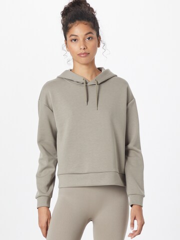 ONLY PLAY Athletic Sweatshirt in Grey: front