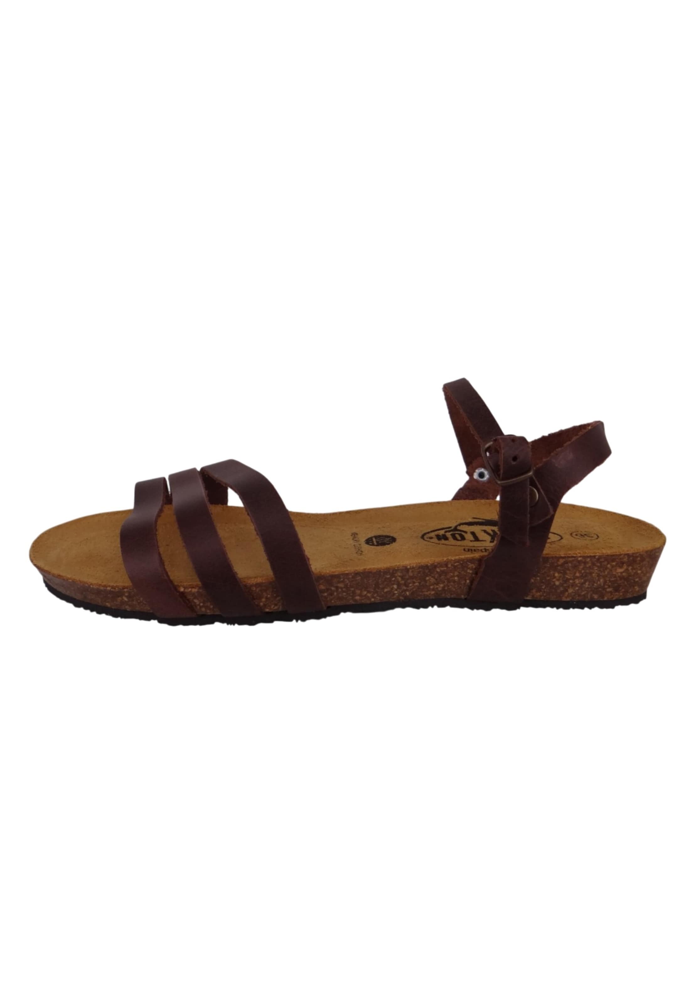 Sandales Plakton en marron