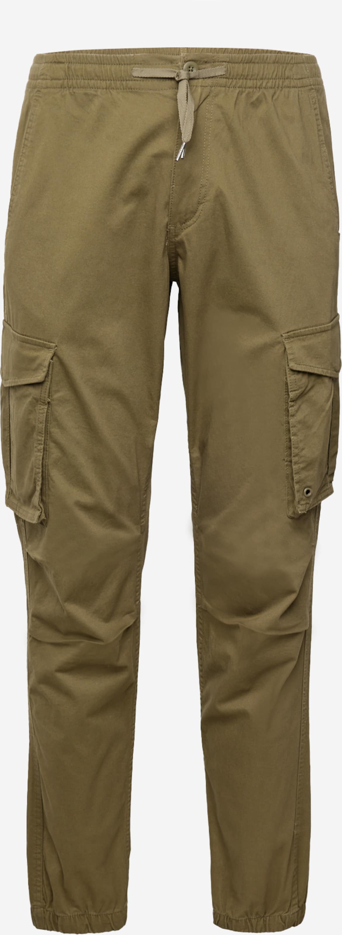 JACK & JONES Tapered Cargo Pants 'JPSTKane JJNoah' in Khaki