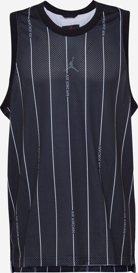 Jordan Camisa funcionais em cinzento / preto / branco, Vista do produto