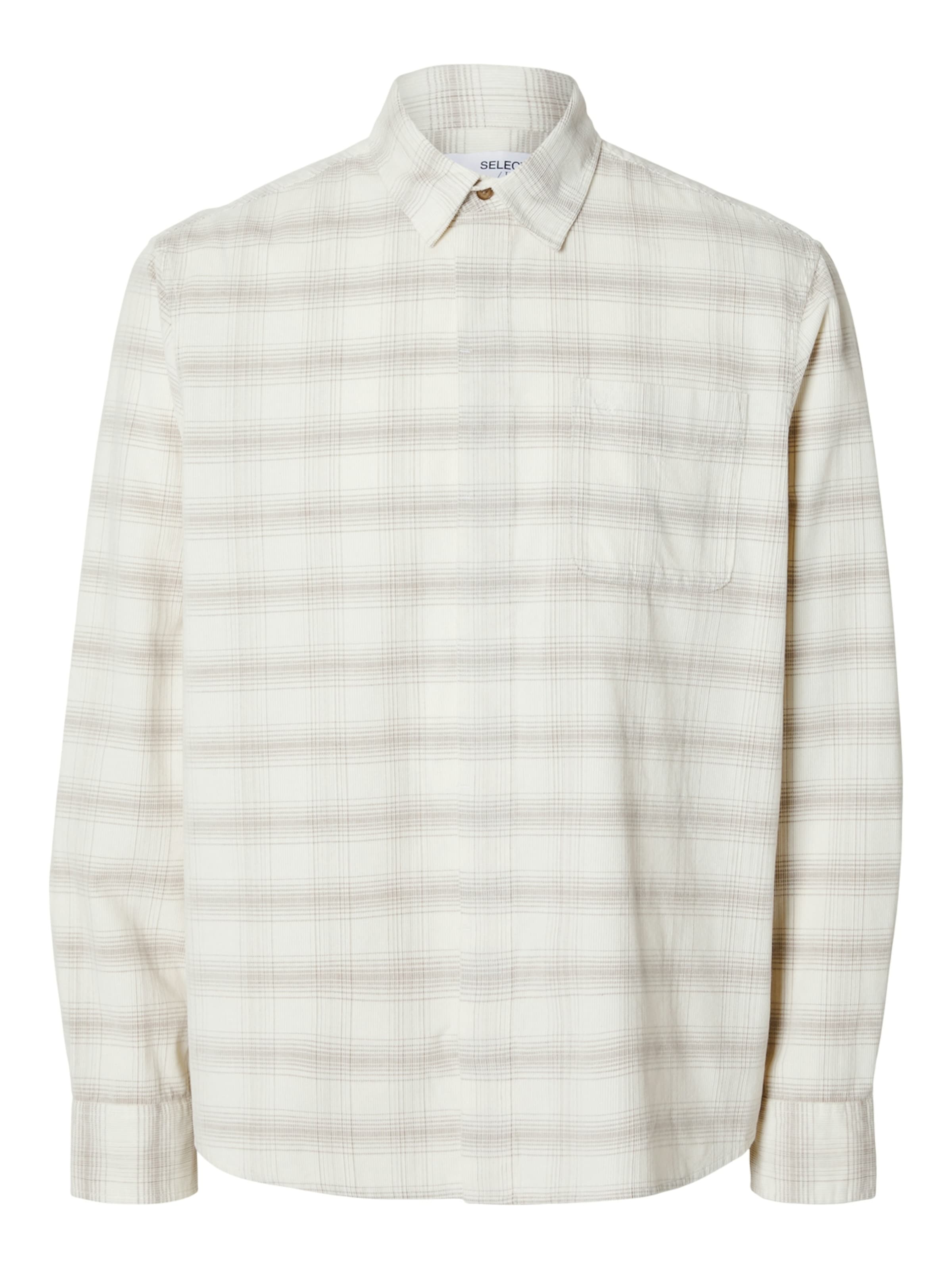 SELECTED Πουκάμισο σε λευκό: μπροστά