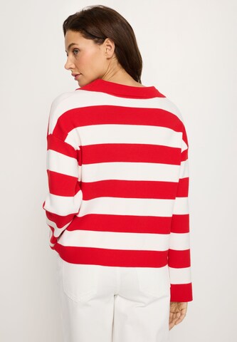 LASCANA Pullover in Rot