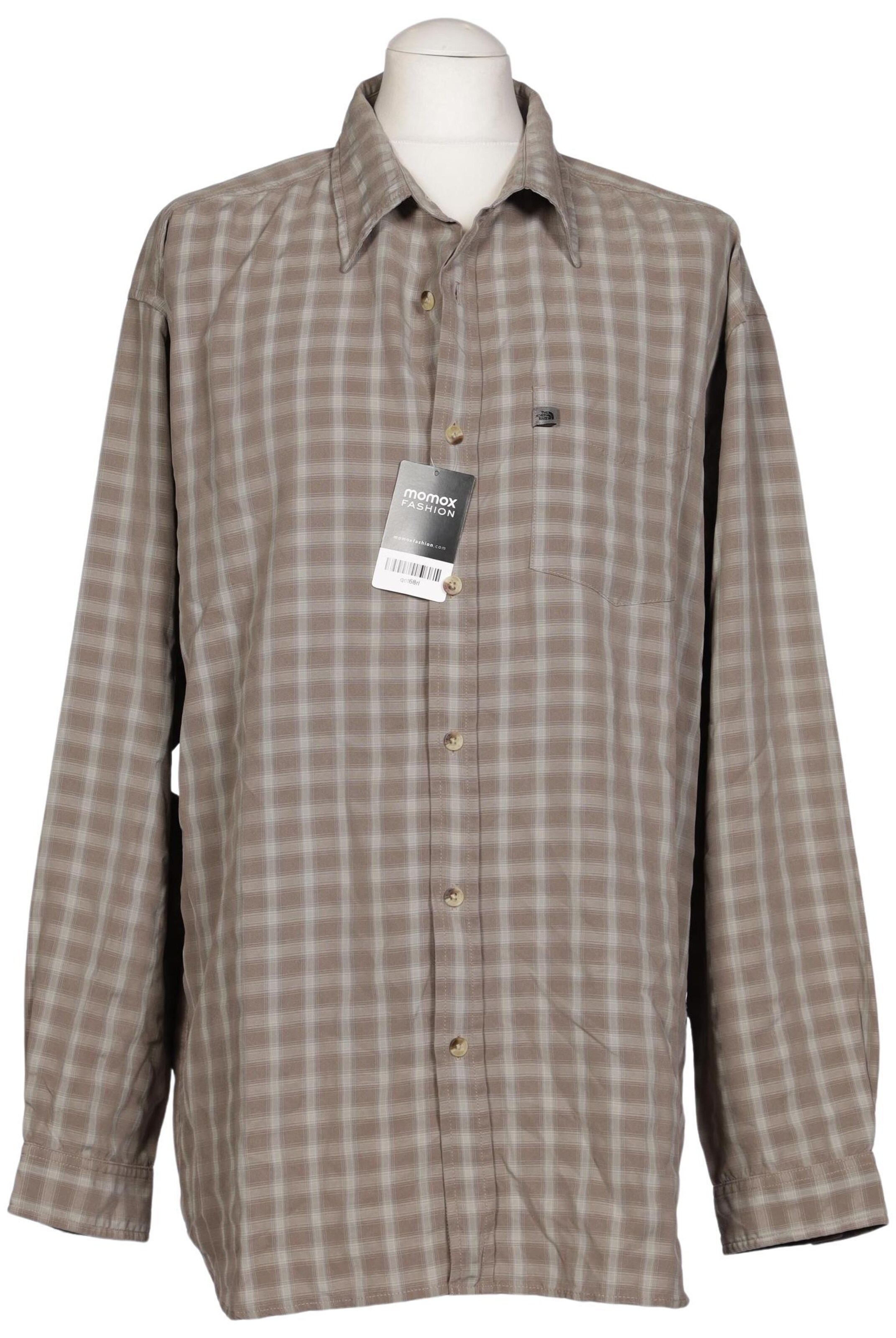 THE NORTH FACE Button Up Shirt in XL in Beige: front