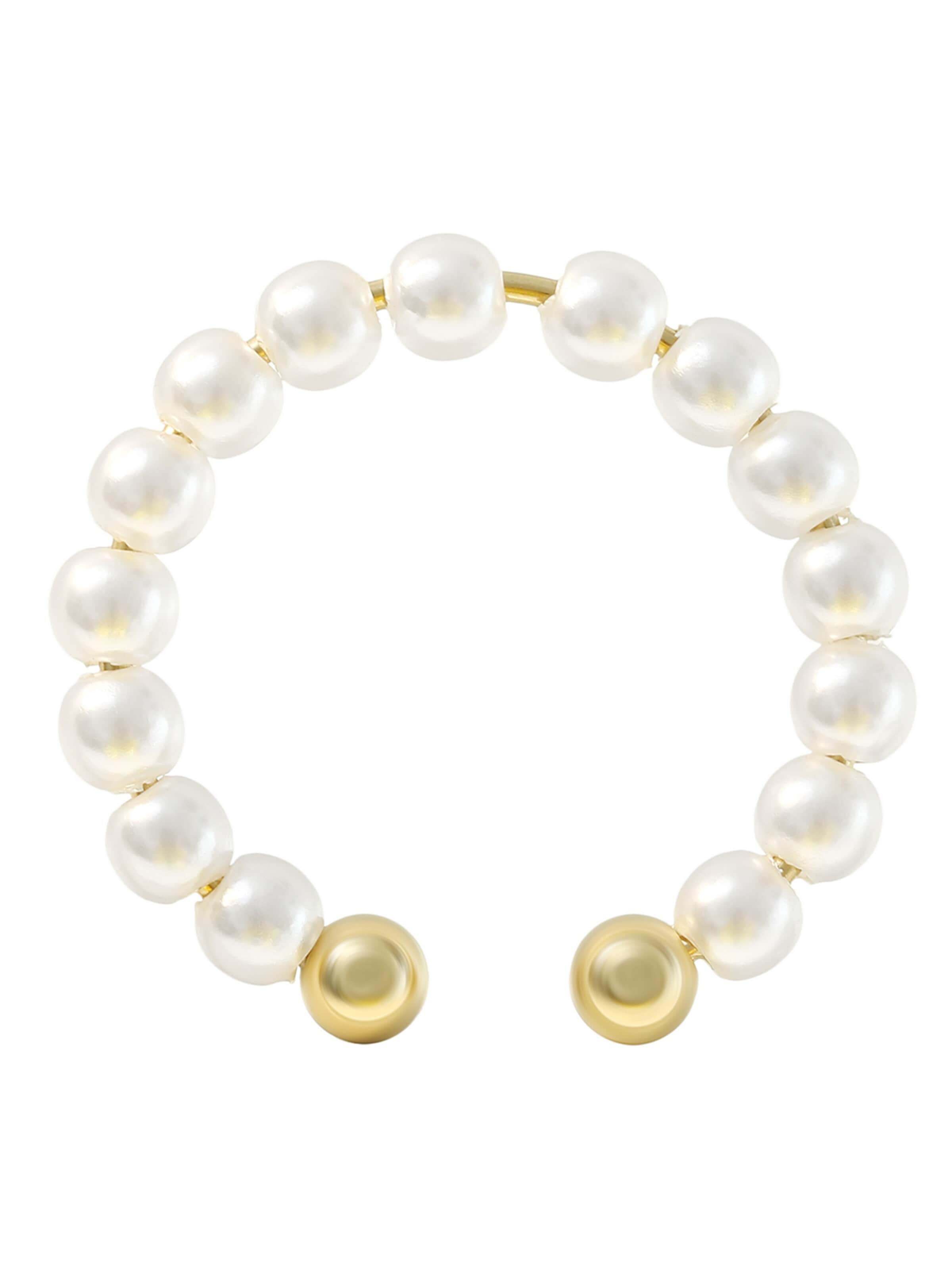 Made by Nami Ring in White: front