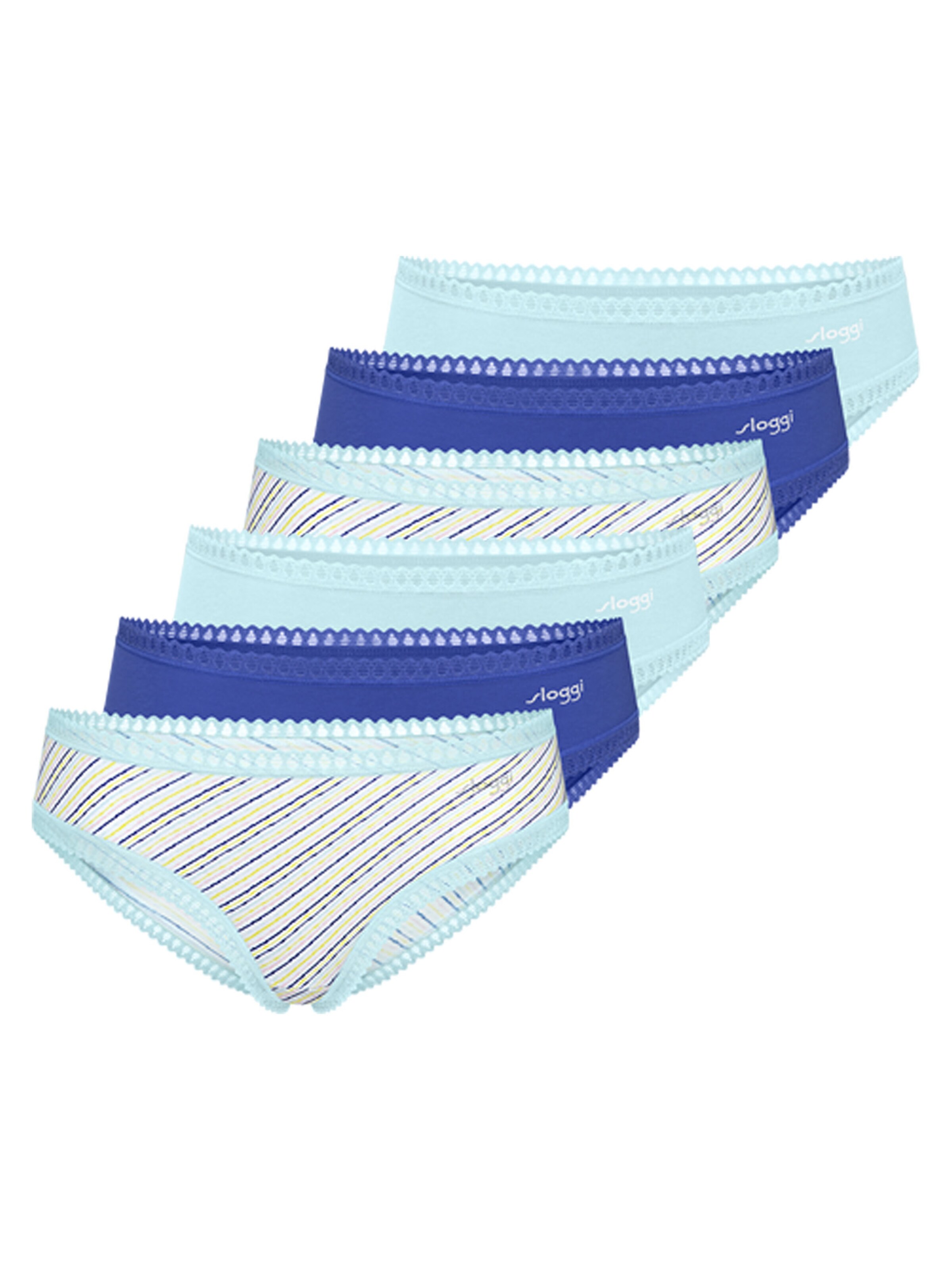 SLOGGI Boyshorts 'GO Crush' in Blue: front