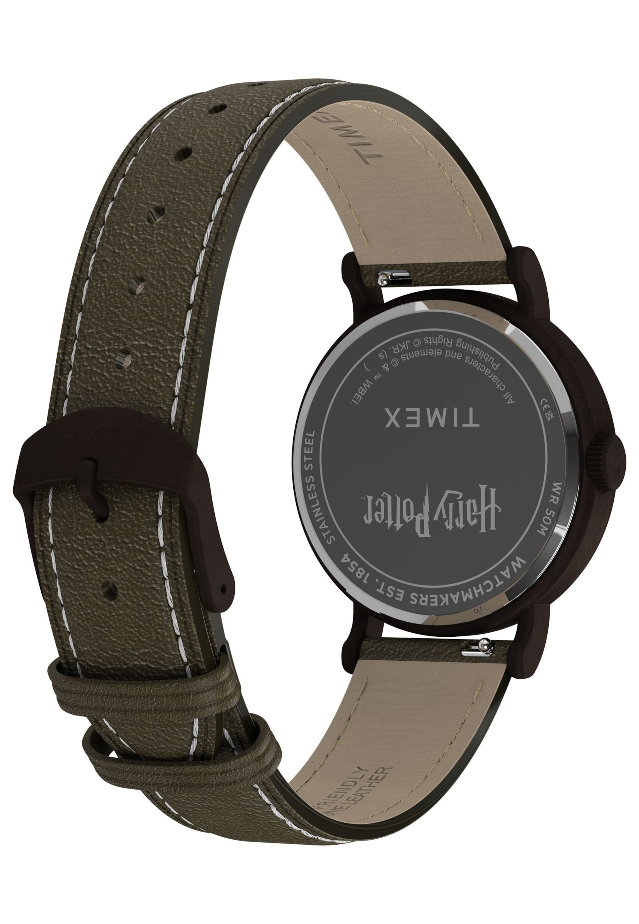 TIMEX Analogt ur i brun