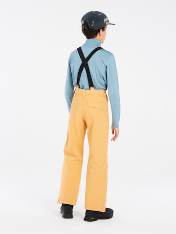 PROTEST Regular Workout Pants 'SPIKET JR' in Yellow