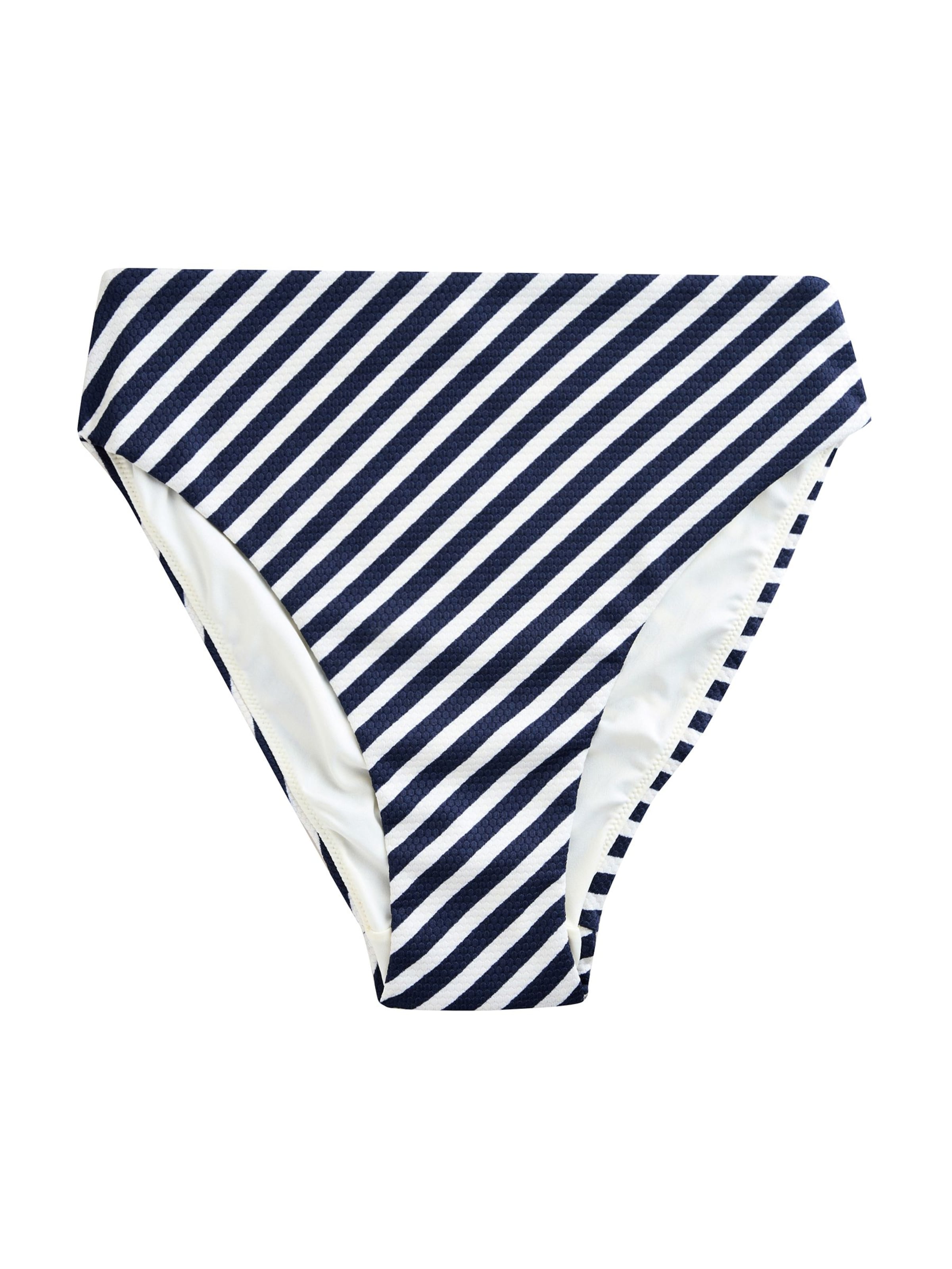 Next Bikinitrusse i XL i navy / hvid, Produktvisning