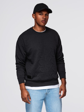 Sweat-shirt Ombre en noir