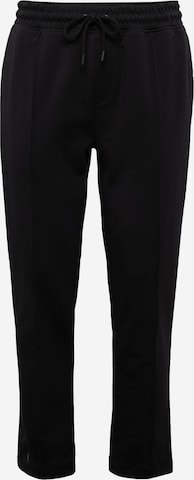 TOPMAN Normalny krój Spodnie w kolorze czarny: przód