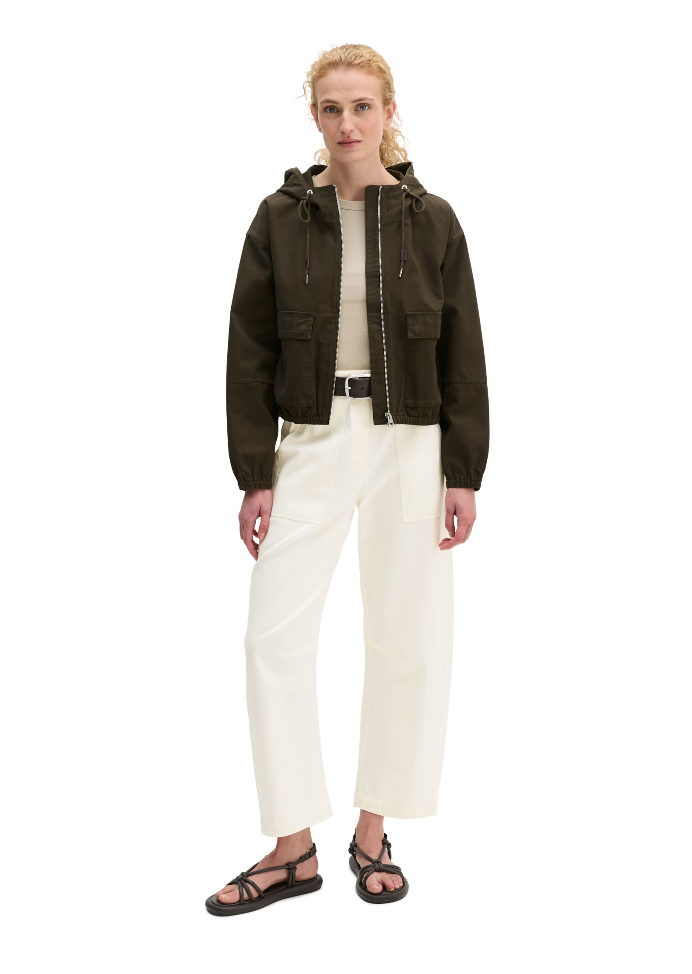 Marc O'Polo Jacke in Braun