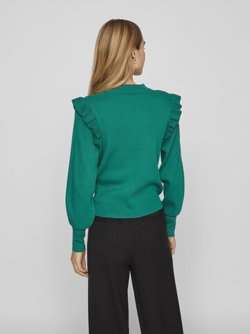 VILA Sweater in Green