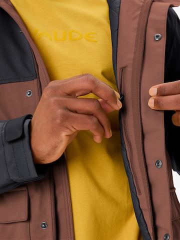 VAUDE Outdoor jacket 'Manukau III' in Brown