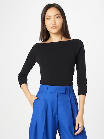 UNITED COLORS OF BENETTON Sweater in Black: front