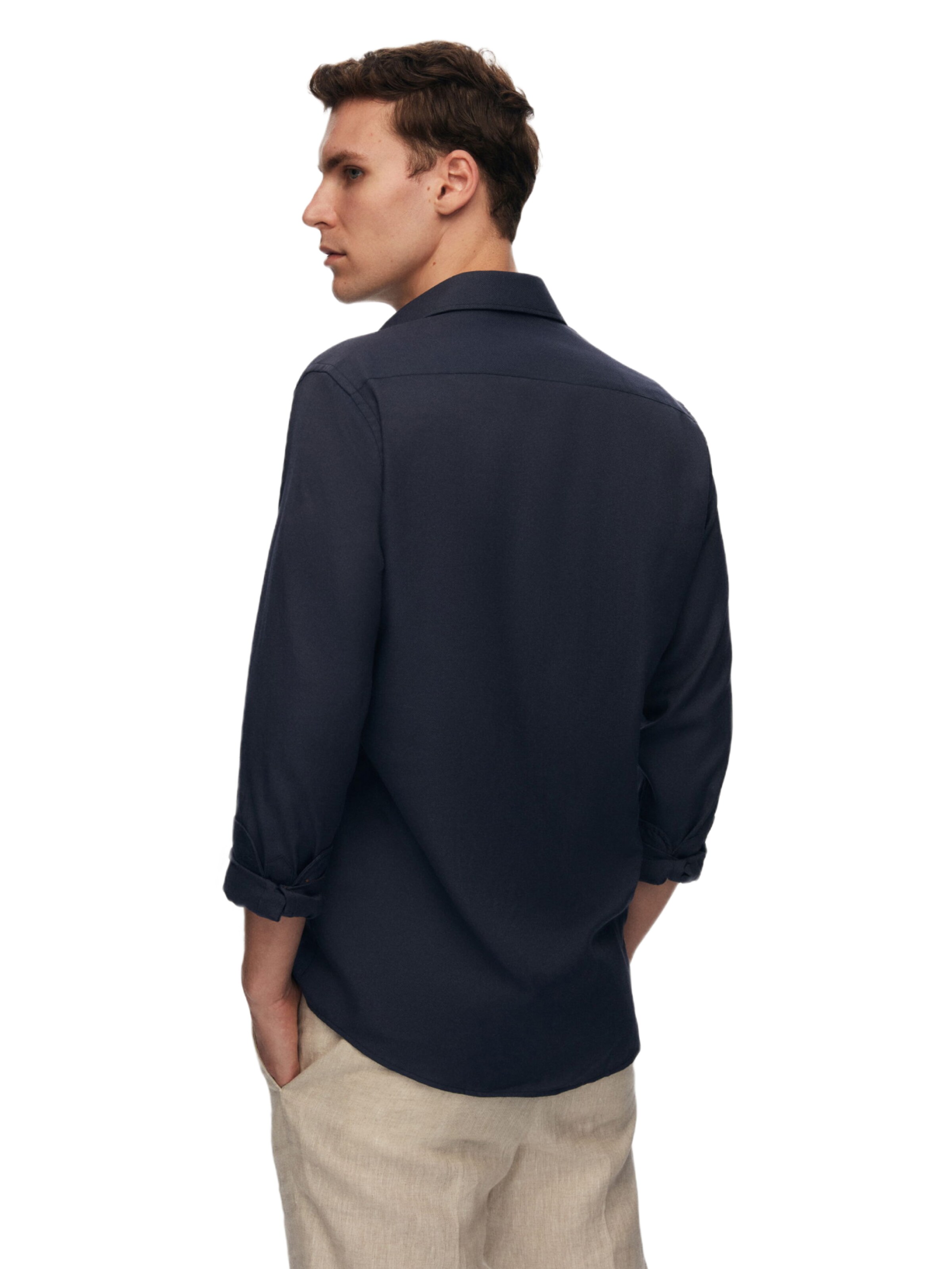 D’S Damat Regular fit Button Up Shirt in Blue