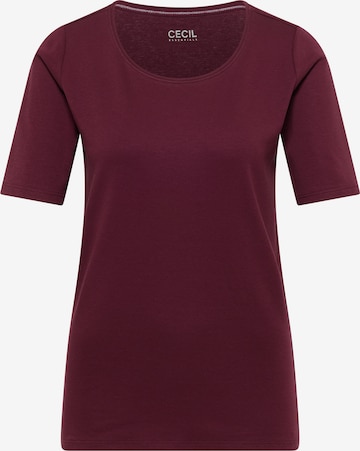 CECIL T-Shirt 'Lena' in Rot: Vorderseite