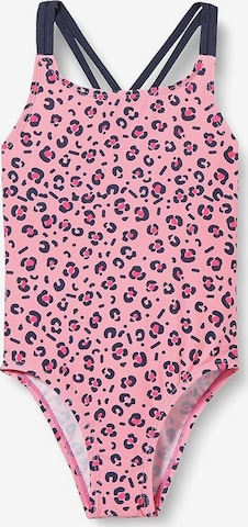 PLAYSHOES Uimapuku värissä vaaleanpunainen: etupuoli