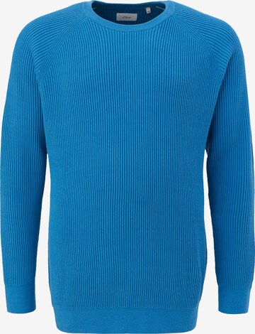 s.Oliver Men Big Sizes Pullover in Blau: predná strana