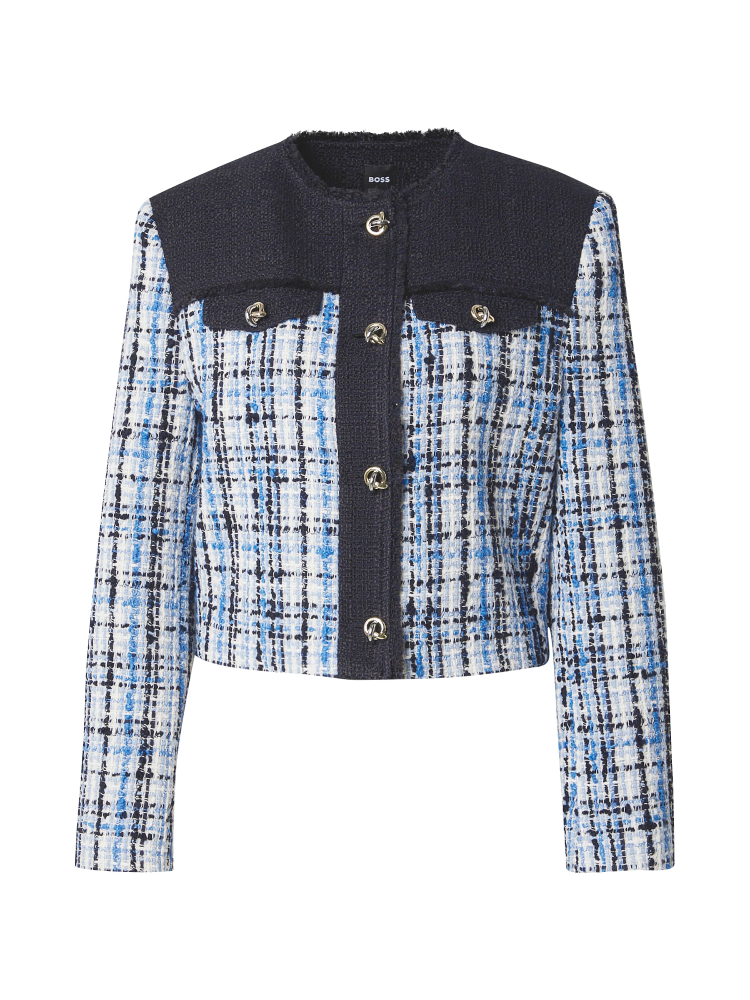 Geacă de primăvară-toamnă 'Josola' de la BOSS pe albastru: față