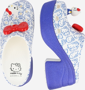 Crocs Παντοφλέ 'Hello Kitty' σε λευκό