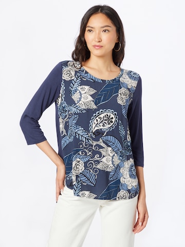 LIEBLINGSSTÜCK Shirt 'Carry' in Blauw: voorkant