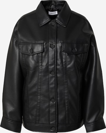 EDITEDPrijelazna jakna 'Breanna' - crna boja: prednji dio