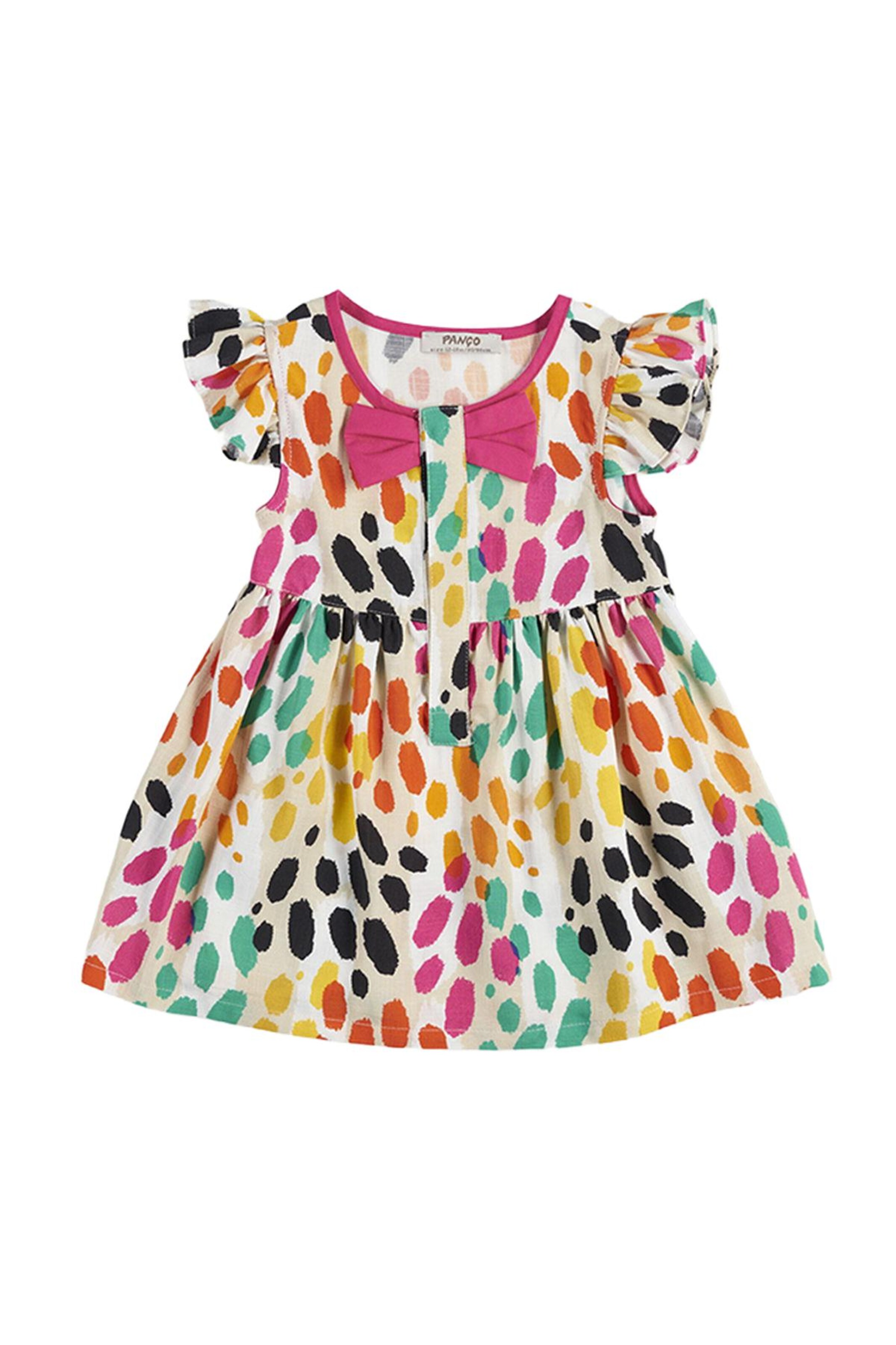 Robe Panço en beige : devant