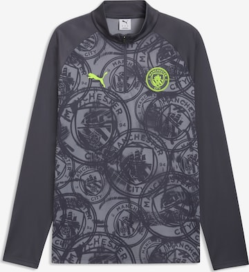 T-Shirt fonctionnel 'Manchester City' PUMA en gris : devant