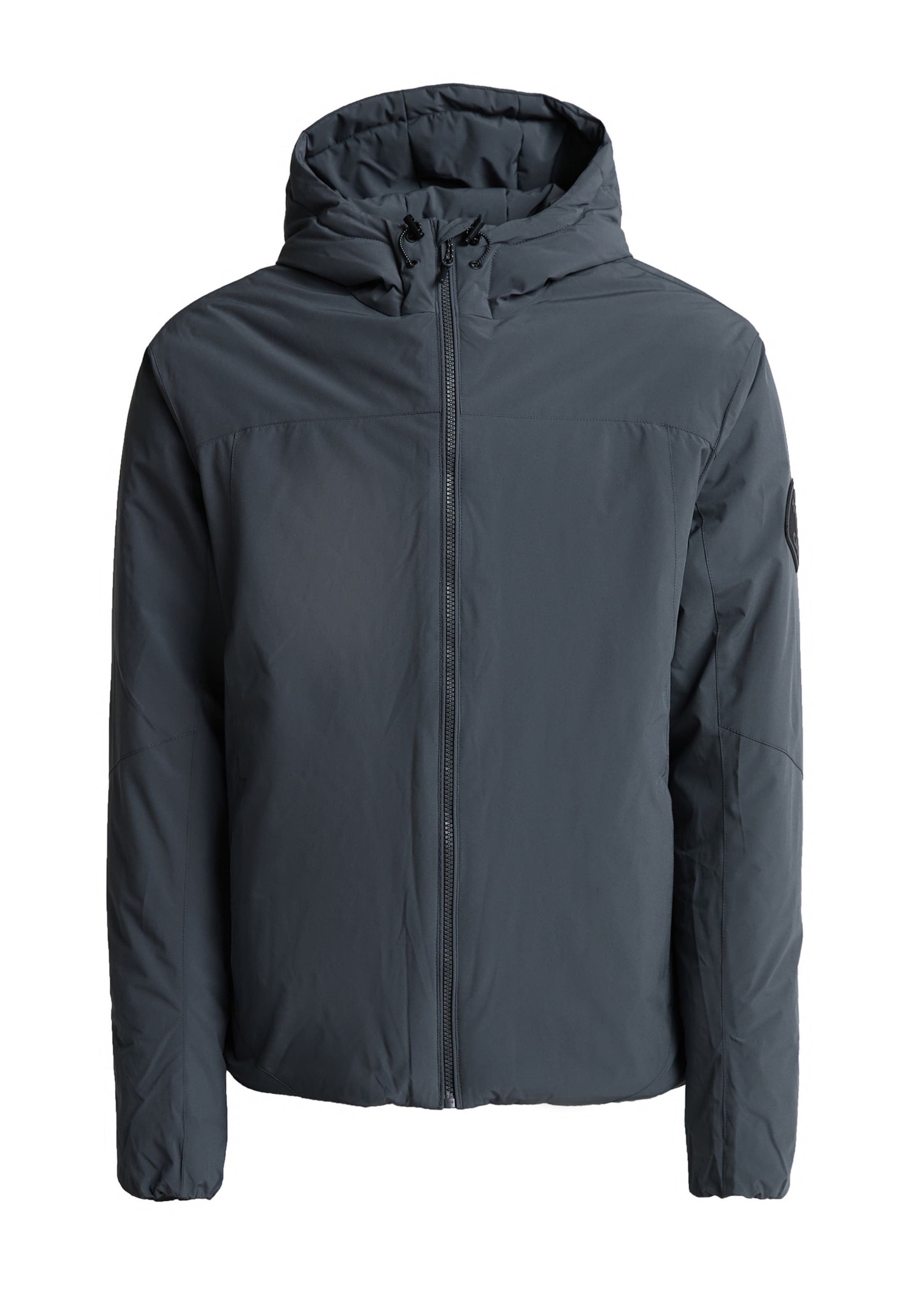 Zavetti Canada Winter Jacket in Grey: front