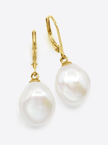 Boucles d'oreilles 'Rive Droite' Ateliers Saint Germain en jaune