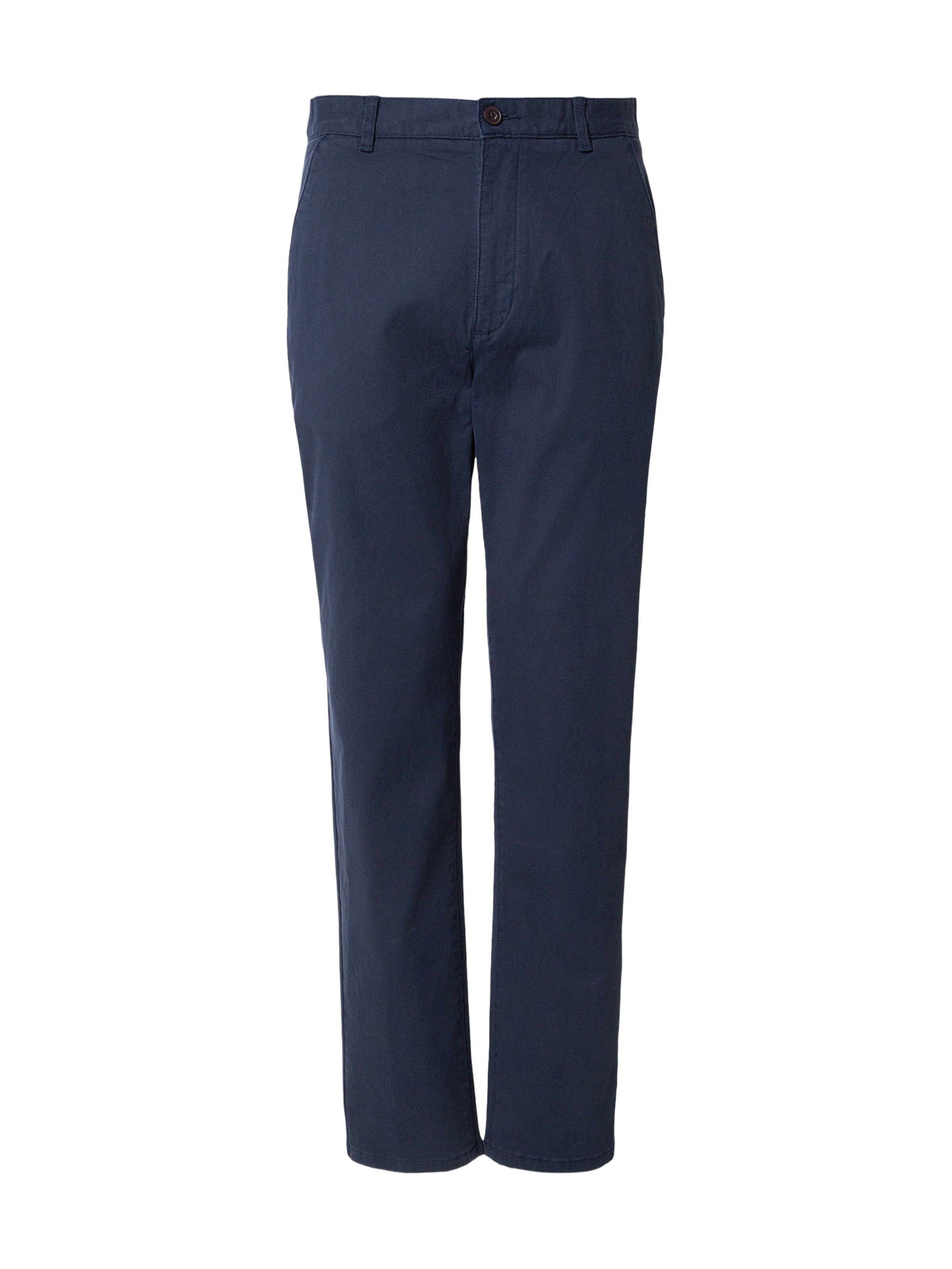 FARAH - Calças chino 'NORWOOD' em azul: frente