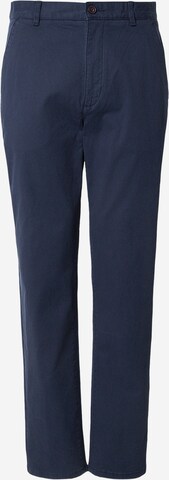FARAH - Calças chino 'NORWOOD' em azul: frente