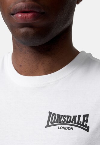 T-Shirt 'Elmdon' LONSDALE en blanc