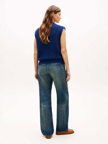 TOMMY HILFIGER Knitted vest in Blue