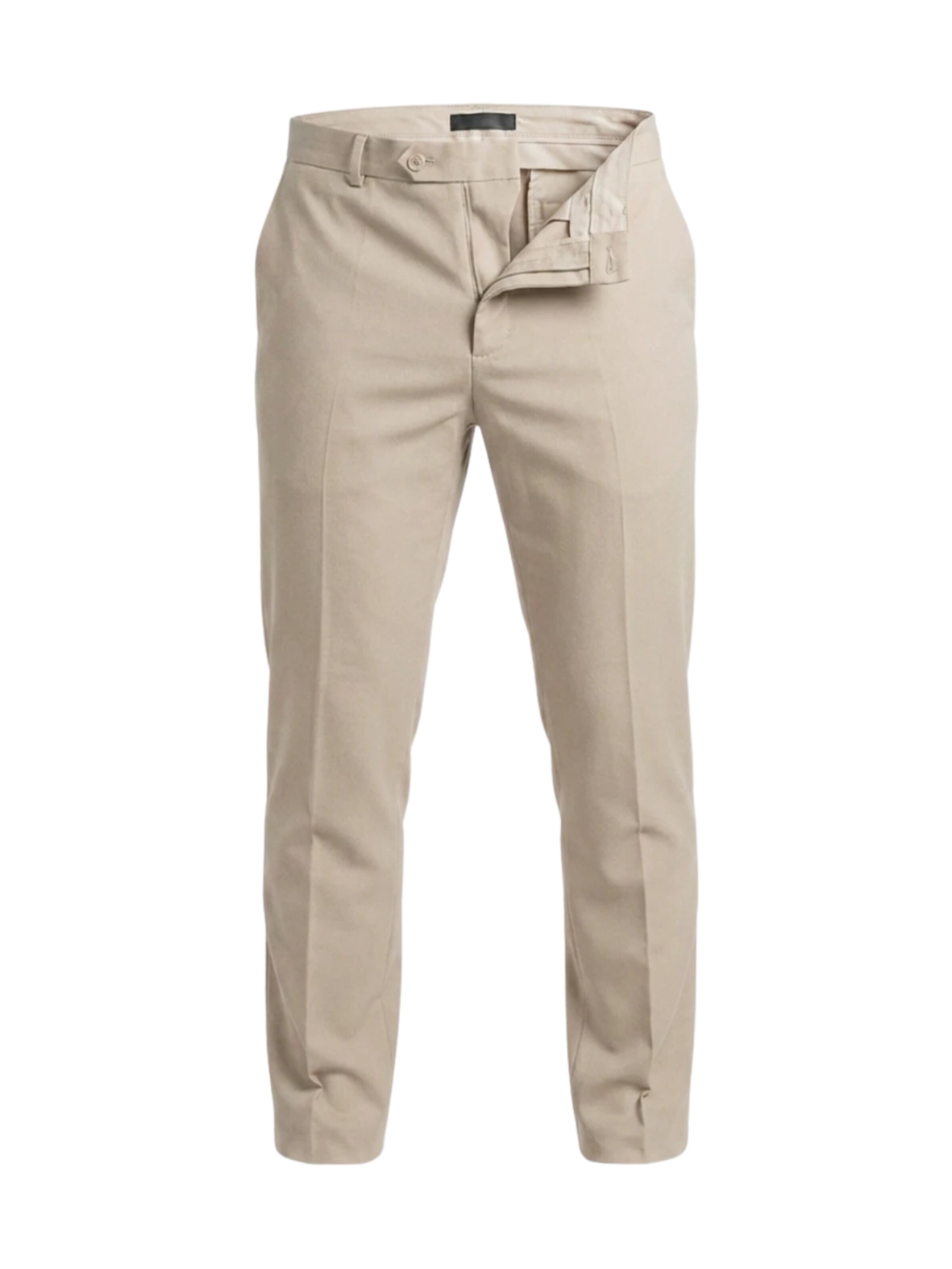 INSPR Tapered Chino 'The Essential Trouser' in Beige: voorkant