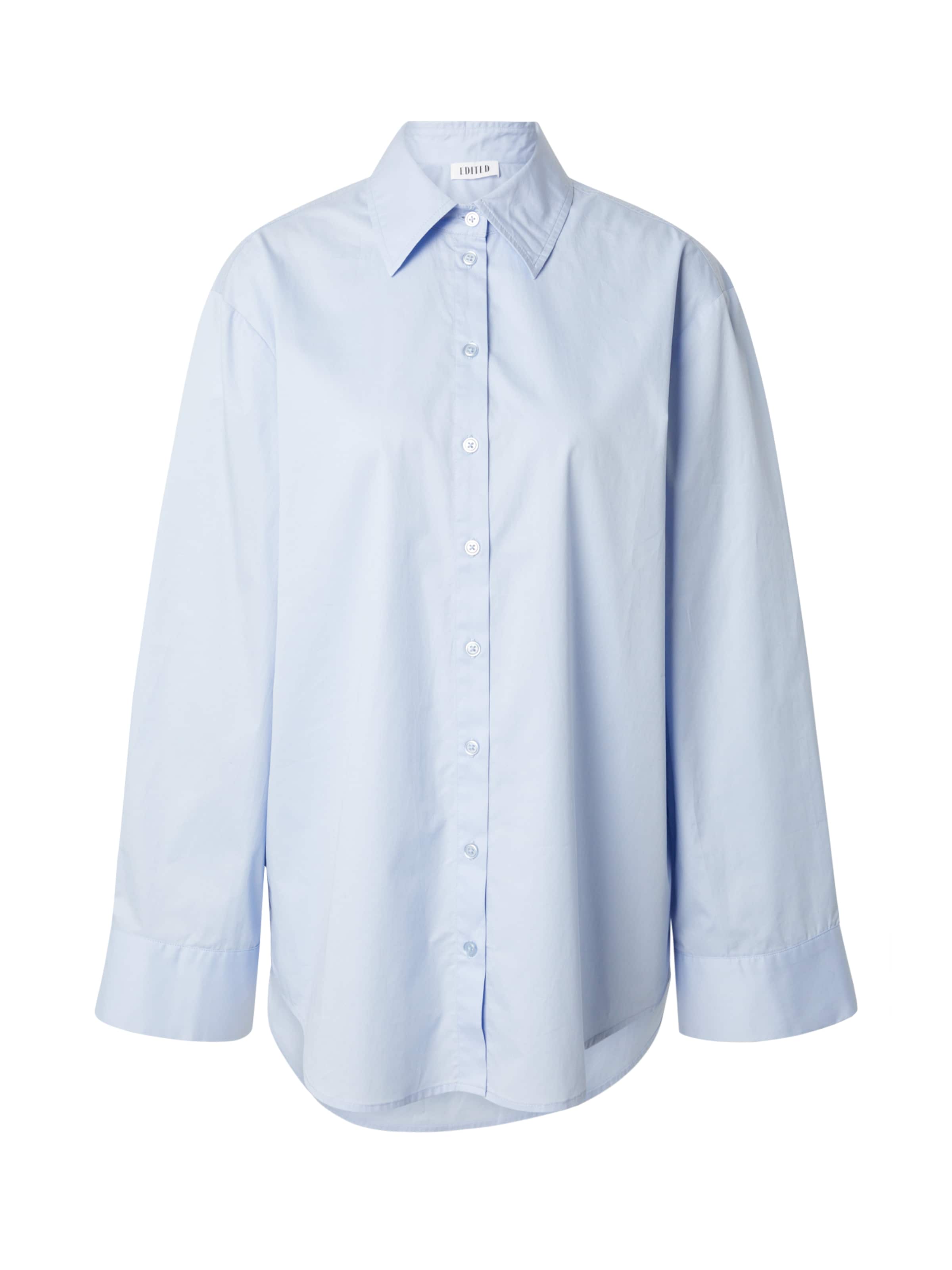 EDITED Pluus 'Mica', värv sinine: eest vaates