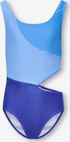 ONLY GIRLS - Traje de baño 'KOGSUMMER' en azul: frente