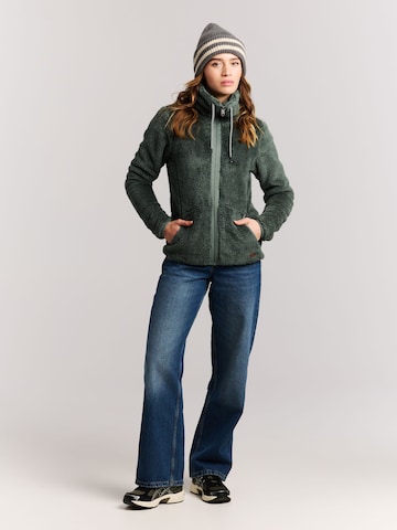 PROTEST Fleece jas 'RIRI' in Groen