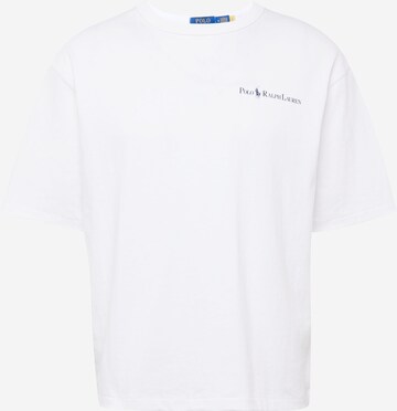 T-Shirt Polo Ralph Lauren en blanc : devant