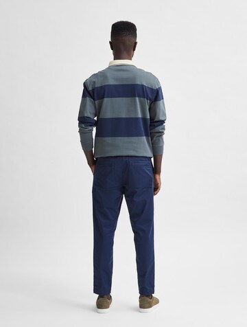 Tapered Pantaloni cargo di SELECTED HOMME in blu