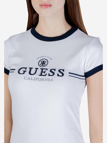 Abito 'MILA SS SHORT DRESS V6GK05 K2988' di GUESS in bianco