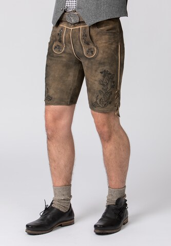 STOCKERPOINT Regular Traditional pants 'Edgar' in Brown