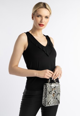 faina Top in Black: front