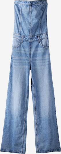 Bershka Combinaison en bleu denim, Vue avec produit