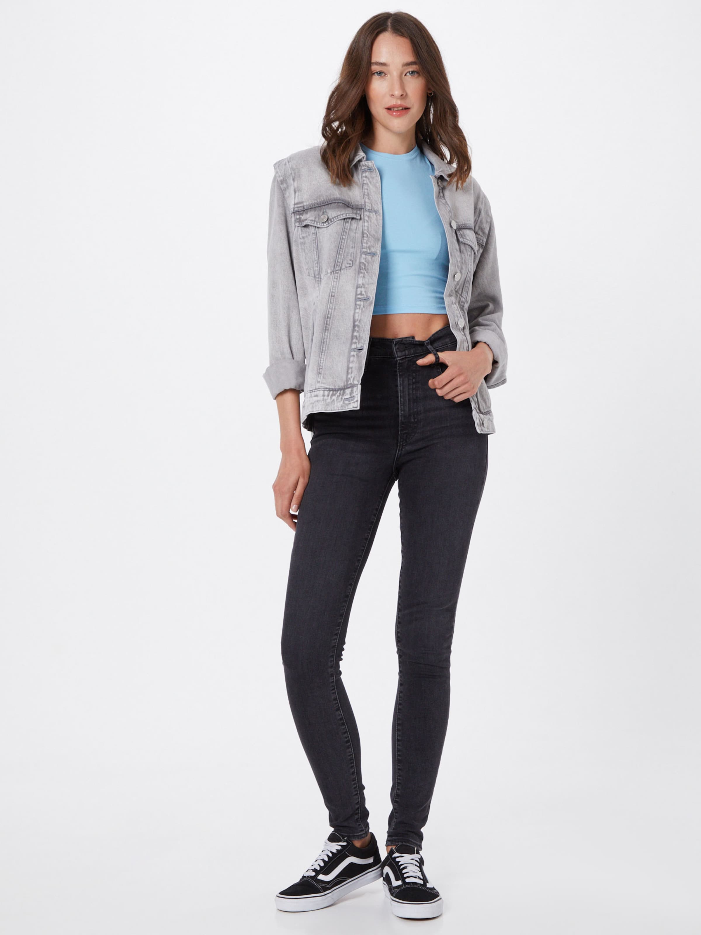 Skinny Jean Mile High Super Skinny LEVI S en Noir Denim ABOUT YOU