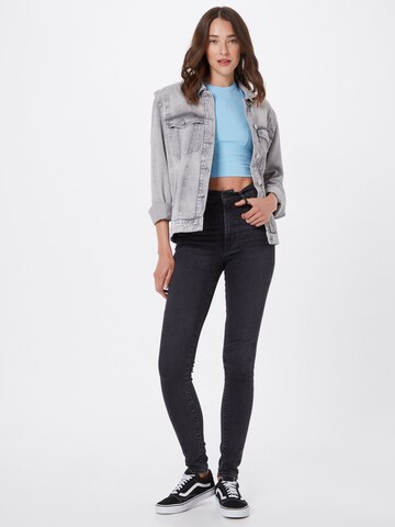 Skinny Jeans 'Mile High Super Skinny' de la LEVI'S ® pe negru