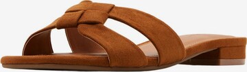 ESPRIT Mules in Brown: front